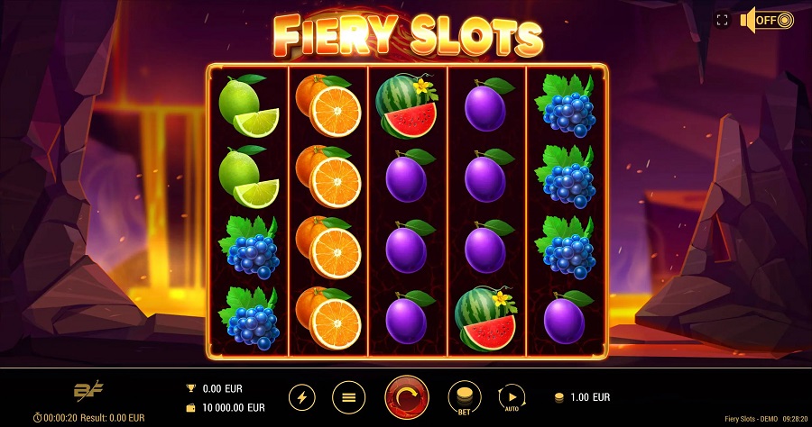 revisión de fiery slots