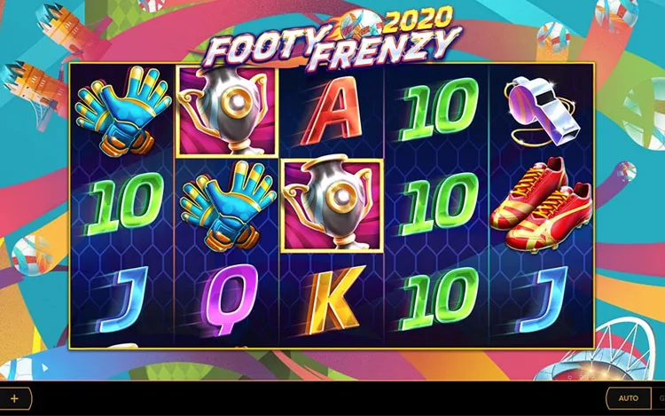 Gameplay von Footy Frenzy 2020