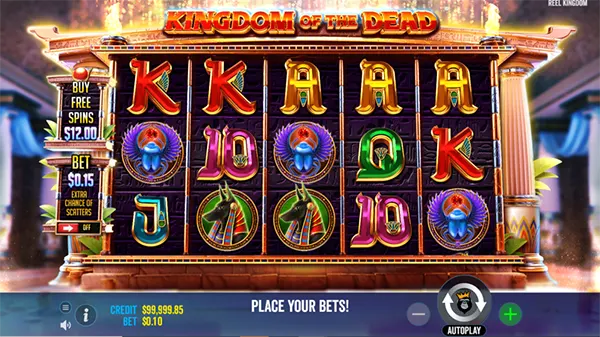 Egyptian slot game