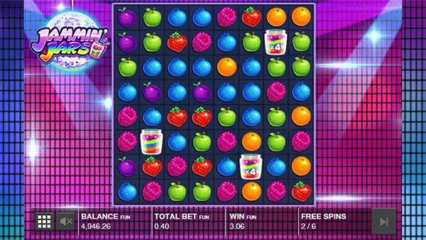 Bonus multiplier screen